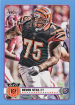 2012 Topps Magic Mini Blue Border #33 Devon Still