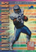 1999 Donruss Elite Power Formula #5 Barry Sanders