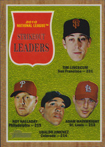 2011 Topps Heritage Chrome #C15 Roy Halladay|Tim Lincecum|Ubaldo Jimenez