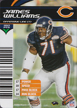 2002 NFL Showdown Base Set #67 James Williams