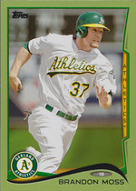2014 Topps Green Series 2 #471 Brandon Moss