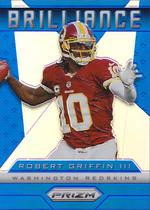 2013 Panini Prizm Brilliance Prizms Blue #1 Robert Griffin