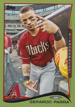 2014 Topps Green Series 2 #379 Gerardo Parra