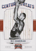 2012 Panini Threads Century Greats #10 Wilt Chamberlain