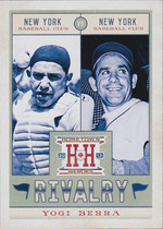 2013 Panini Hometown Heroes Rivalry #R5 Yogi Berra