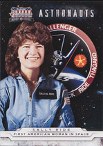 2012 Panini Americana Heroes and Legends Astronauts #17 Sally Ride