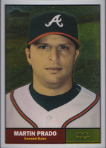 2010 Topps Heritage Chrome Series 2 #C109 Martin Prado
