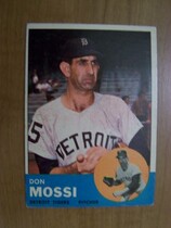 1963 Topps Base Set #530 Don Mossi