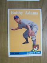 1958 Topps Base Set #99 Bobby Adams