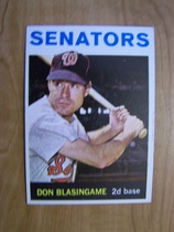 1964 Topps Base Set #327 Don Blasingame