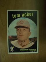 1959 Topps Base Set #201 Tom Acker