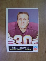 1965 Philadelphia Base Set #102 Bill Brown