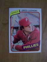 1980 Topps Base Set #120 Greg Luzinski