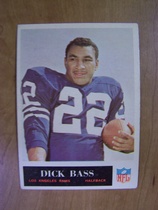 1965 Philadelphia Base Set #86 Dick Bass