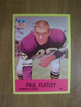 1967 Philadelphia Base Set #101 Paul Flatley