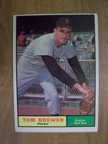 1961 Topps Base Set #434 Tom Brewer