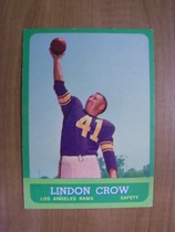 1963 Topps Base Set #45 Lindon Crow
