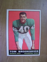 1961 Topps Base Set #102 Tom Brookshier