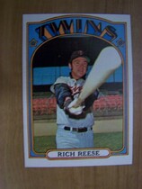 1972 Topps Base Set #611 Rich Reese