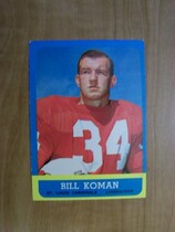 1963 Topps Base Set #154 Bill Koman