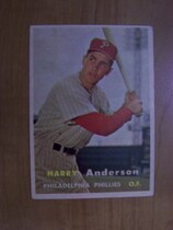 1957 Topps Base Set #404 Harry Anderson