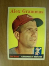 1958 Topps Base Set #254 Alex Grammas