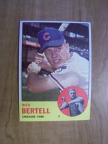 1963 Topps Base Set #287 Dick Bertell