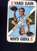 1971 Topps Game Inserts #29 Bob Griese