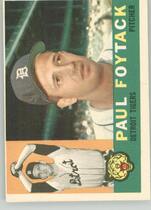 1960 Topps Base Set #364 Paul Foytack