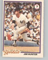 1978 O-Pee-Chee OPC Base Set #69 Jim Hunter