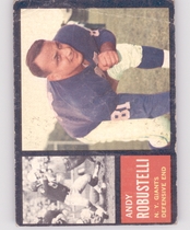 1962 Topps Base Set #108 Andy Robustelli