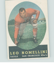 1958 Topps Base Set #89 Leo Nomellini