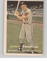 1957 Topps Base Set #262 Bobby Thomson