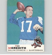 1969 Topps Base Set #75 Don Meredith