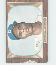 1955 Bowman Base Set #278 Charlie Neal