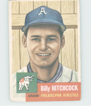 1953 Topps Base Set #17 Billy Hitchcock