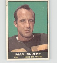 1961 Topps Base Set #42 Max McGee