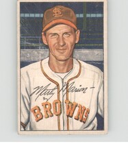 1952 Bowman Base Set #85 Marty Marion
