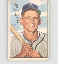 1952 Bowman Base Set #242 Everett Kell