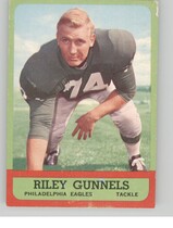 1963 Topps Base Set #119 Riley Gunnels