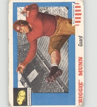 1955 Topps All American #92 Biggie Munn