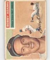 1956 Topps Base Set #287 Bobby Adams