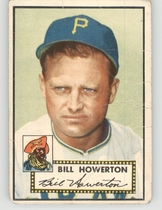 1952 Topps Base Set #167 Bill Howerton