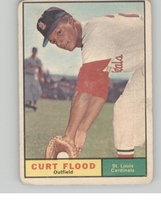 1961 Topps Base Set #438 Curt Flood