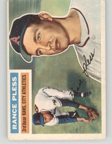 1956 Topps Base Set #339 Rance Pless