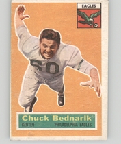 1956 Topps Base Set #28 Chuck Bednarik