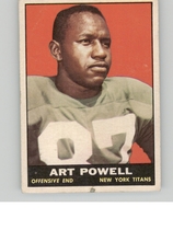 1961 Topps Base Set #151 Art Powell