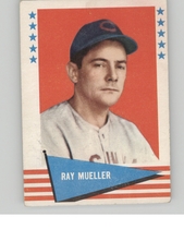 1961 Fleer Base Set #128 Ray Mueller