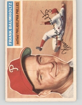 1956 Topps Base Set #274 Frank Baumholtz