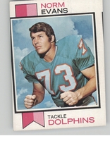 1973 Topps Base Set #188 Norm Evans